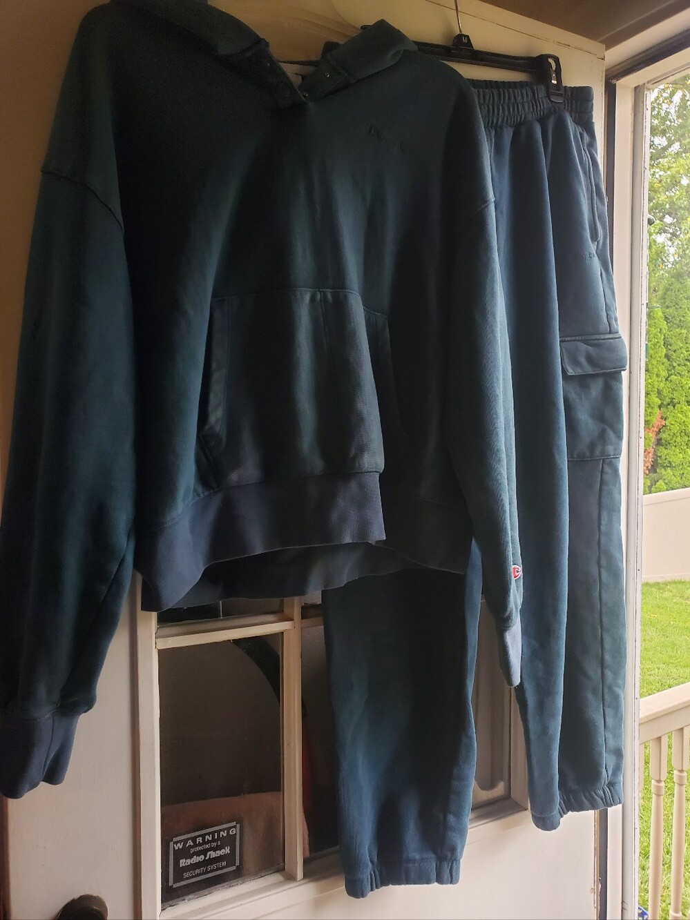 Washed Teal Hoodie